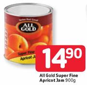 All Gold Super Fine Apricot Jam-900g