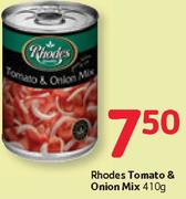 Rhodes Tomato Or Onion Mix-410g