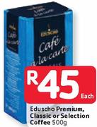 Eduscho Premium Classic Or Selection Coffee-500g