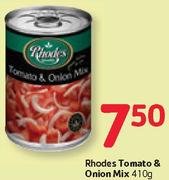 Rhodes Tomato & Onion Mix-410g