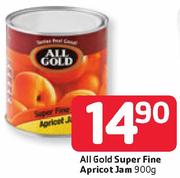 All Gold Super Fine Apricot Jam-900g