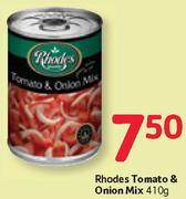 Rhodes Tomato & Onion Mix-410g