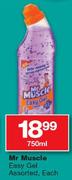 Mr Muscle Easy Gel Assorted-750ml