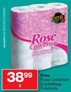 Dinu Rose Collection Dubbellaag Toiletrolle