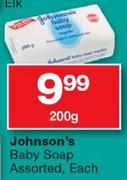 Johnson's Baby Soap Assorted-200g