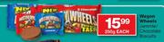 Wagon Wheels Jammie/Chocolate Biscuits-250gm Each