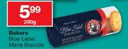 Bakers Blue Label Marie Biscuits-200gm