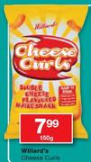 Willard's Cheese Curls-150gm