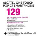 Alcatel One Touch Pop C7 Smartphone-On UChoose Flexi 100