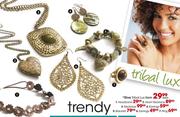 Diva Tribal Lux Heart Necklace-Each