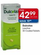 Dulcolax Laxative Coated Tablets-30's