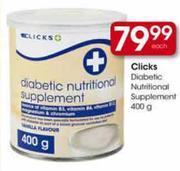 Clicks Diabetic Nutritional Supplement-400g 