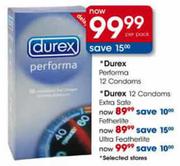 Durex Ultra Featherlite-12 Condoms 