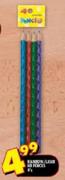 Rainbow/Laser HB Pencils-4's