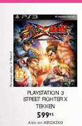 Playstation 3 Street Fighter X Tekken