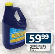Poolbrite Tru Blu Algaecide (L3757)-2Ltr 