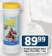 poolbrite Month Mate Super Plus Pills -1.5kg