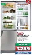 Defy Metallic Bottom Freezer Fridge-310Ltr(C310)