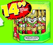 Riegelein Solid Chocolate Eatsre Bunnies-125g 
