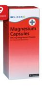 Clicks Magnesium-30 Capsules Or 60 Tablets