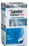Sandoz Calcium Forte-10 Tablets