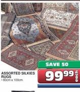Silkies Rugs Assorted-60cm x 100cm Each