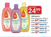 Johnson's Hair & Body Wash-400ml