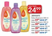 Johnson's Baby Shampoo-300ml