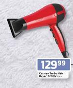 Carmen Turbo Hair Dryer 2200W 5783