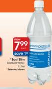 Easi Slim Distilled Water-1Lt