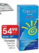 Complete Easy Rub Solution-240ml Each
