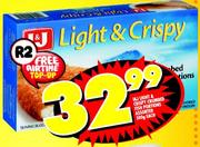 I&J Light & Crispy Crumbed Fish Portions Assorted-500g Each