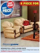 Kensington 4-Piece Lounge Suite