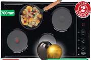 Defy Gemini Solid Plate Hob-700mm