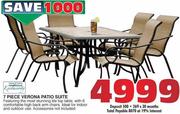 House & Home International 7 Piece Verona Patio Suite
