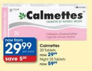 Calmettes Night-25 Tablets