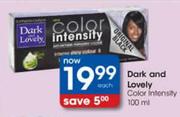 Dark And Lovely Color Intensity-100ml