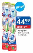 Colgate 360 Degree Surround Toothbrush-Each