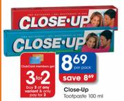 Close-Up Toothpaste-100ml Per Pack