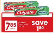 Colgate Toothpaste-100ml Each