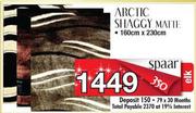 Arctic Shaggy Matte-160cm x 230cm-Elk