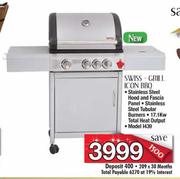 Swiss + Grill Icon BBQ