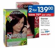 Garnier Nutrisse 100% Color Hair Colour-Each
