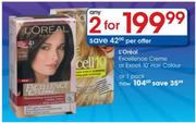 L'Oreal Excellence Cream Or Excell 10 hair Colour-2's pack