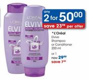L'Oreal Elvive Shampoo Or Conditioner-200ml-2's