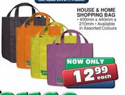 House & Home Shopping Bag-Each