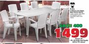 Sal 9 Piece Colonial Mkii Patio Suite