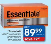 Essentiale with Phospholipids and Vitamins-50 Capsules Per Pack