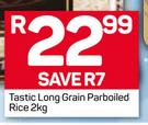 Tastic Long Grain Parboiled Rice-2Kg