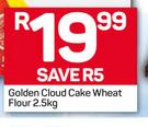 Golden Cloud Cake Wheat Flour-2.5Kg